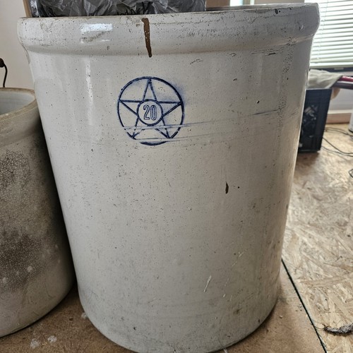 Vintage star stoneware antique - vintage,