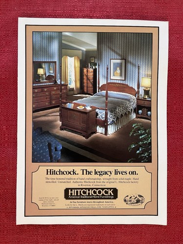 Hitchcock furniture 1983 - 1983, print