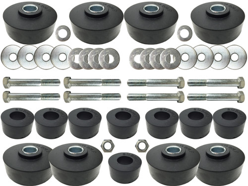 Rubber subframe body mount - body, &