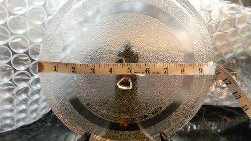 Emerson glass turntable - 9, 5/8"