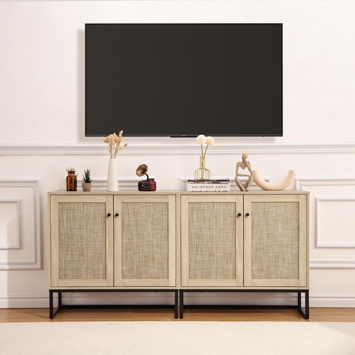 Rattan sideboard buffet - sideboard,