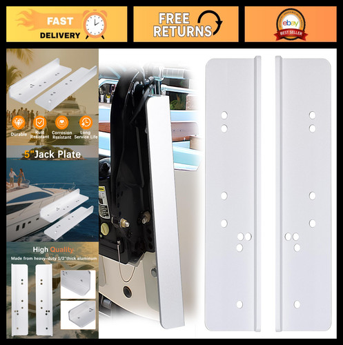 Aluminum jack plates - 5",