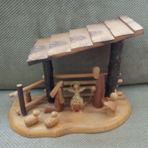 Vintage wooden folk art - vintage,