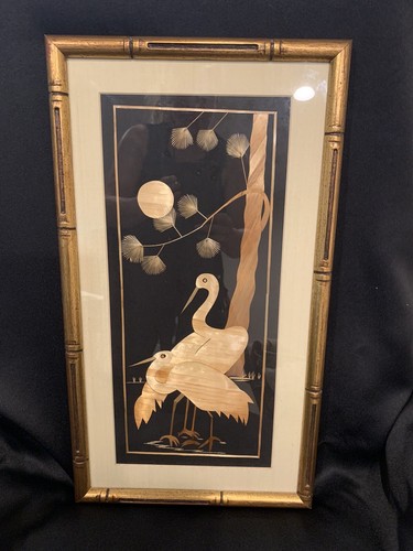 Asian wall art picture gold - wall,