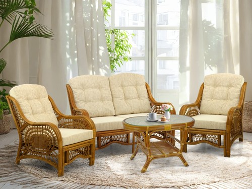 Malibu rattan living - rattan, 2