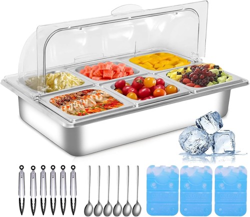Countertop ice food serving - countertop,