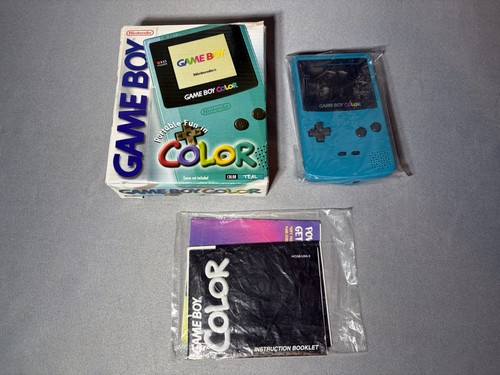 Nintendo gameboy color teal - nintendo,