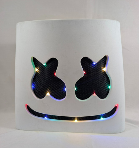 Marshmello helmet mask - dj, led