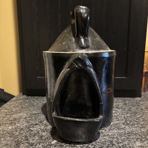 Antique black stoneware - antique,
