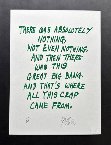 Kurt vonnegut confetti - vonnegut, "confetti