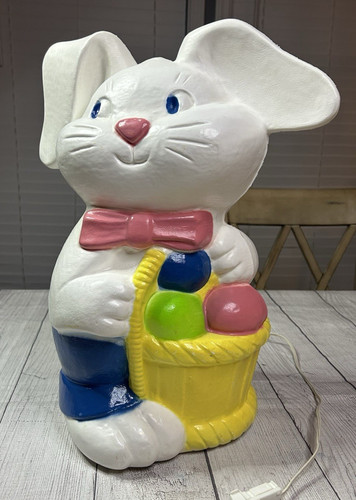 Vtg easter blow mold - blow, bunny