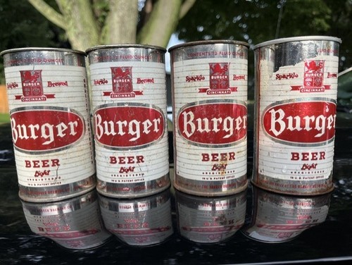 Burger beer flat top - burger,