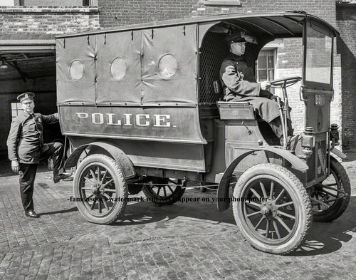 1910 police paddy wagon - 1910,