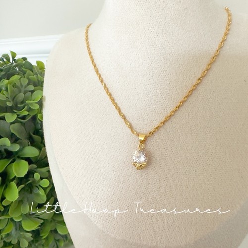 Toddler girl necklace - girl, 14”