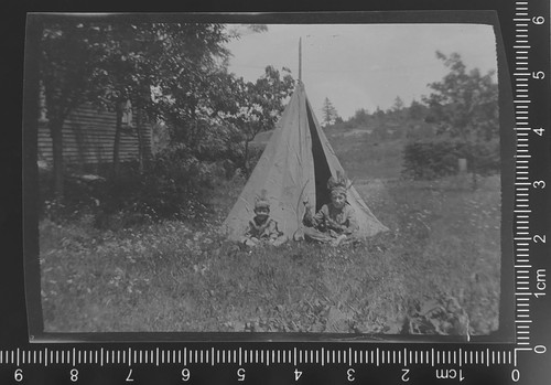 Vintage photo negative two - negative,
