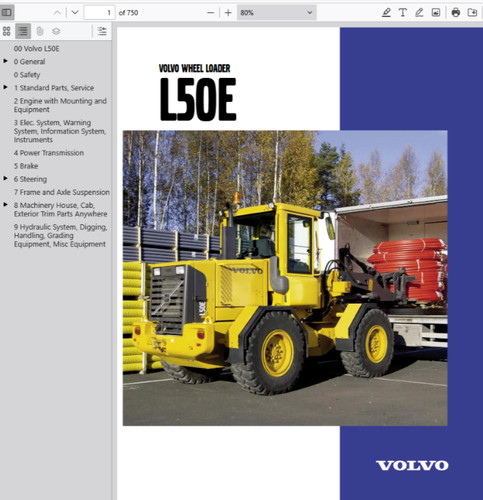 Volvo l50e wheel loader - volvo,