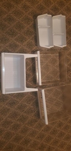 Refrigerator door bins - refrigerator, and