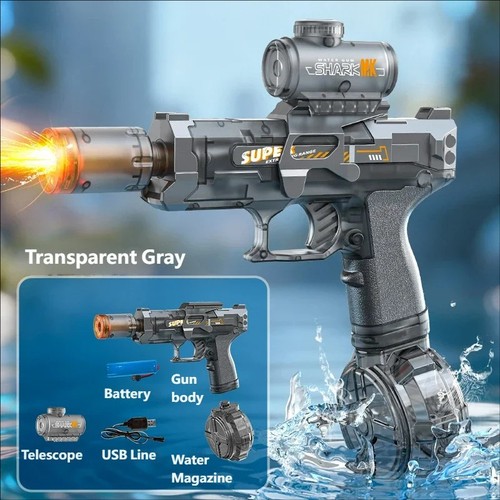 Electric water gun - gun, kids