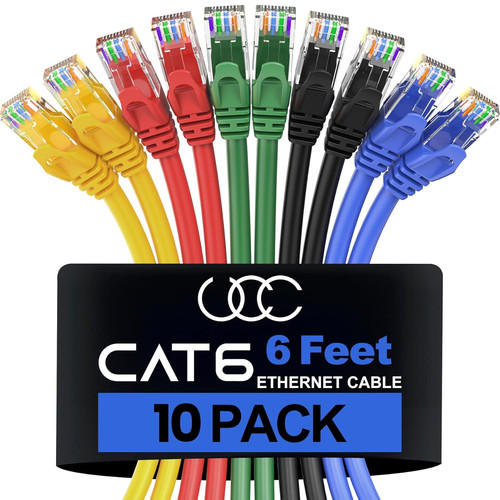 Cat ethernet cable 10 - 6, (10