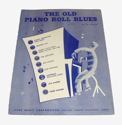 The old piano roll - piano, blues