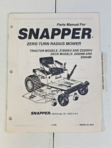 Snapper zero turn radius - snapper,