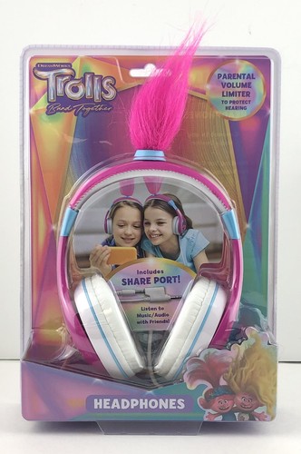 Dreamworks trolls pink wired - trolls,
