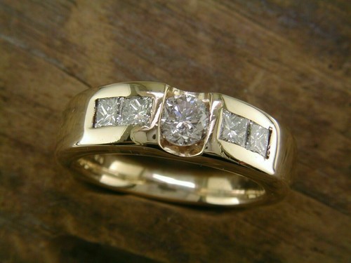 Men 2ct lab - created, diamond