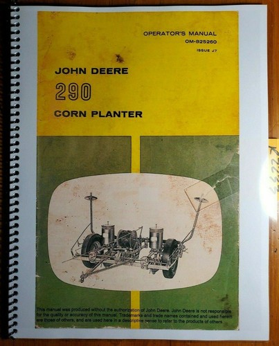 John deere 290 - 290, planter