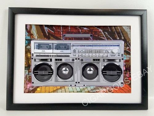 Sharp gf777 boombox poster - sharp,