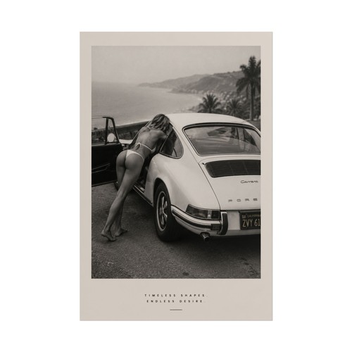 Porsche 911 carrera poster - porsche,