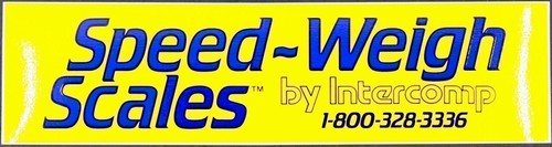 Vintage decal speed weigh - vintage, speed-weigh