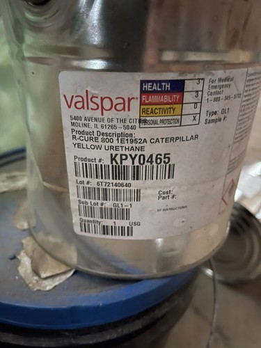 Valspar kpy0465 caterpillar - valspar,