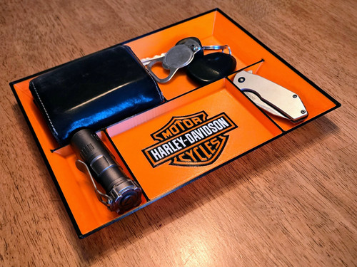 Harley davidson edc dump - harley, tray