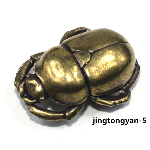 Pack brass beetle - brass, figurine