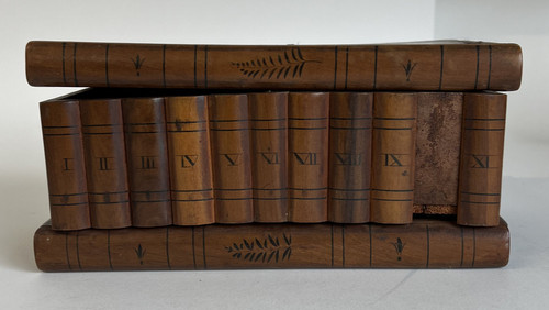 Vintage inlaid wood puzzle - vintage,
