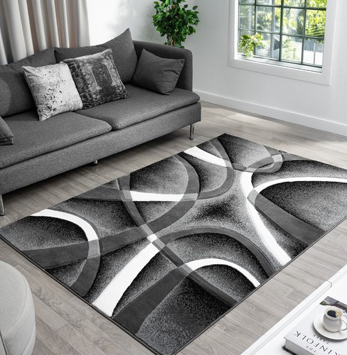 Modern abstract area rug hand - abstract,