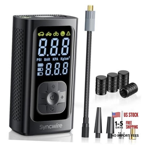 Tire inflator portable - tire, air
