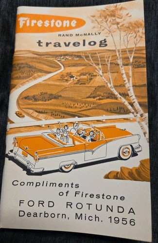 Firestone travel log booklet - travel,