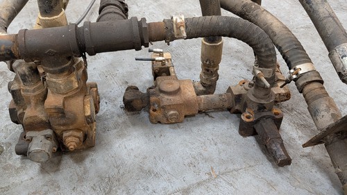 Hydraulic winch controls - winch,