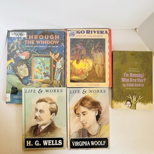 Lot childrens biographies - lot,