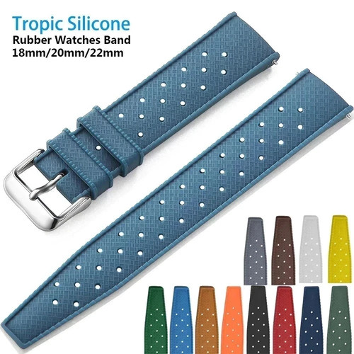 Tropic silicone rubber watch - rubber,