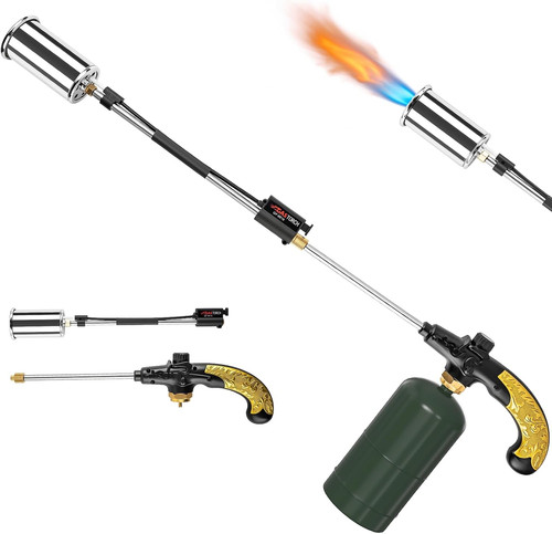 Propane torch weed burner - weed,