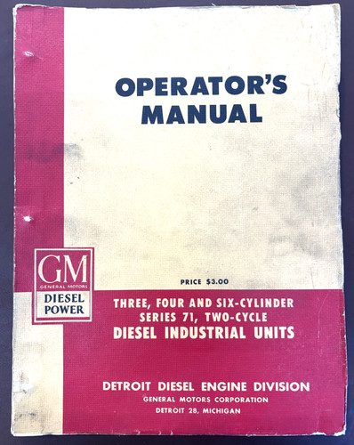 Vintage 1951 operators - 1951, gm