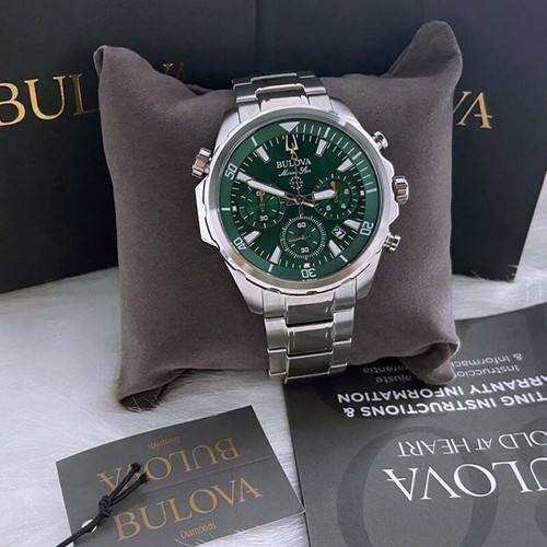 Men new bulova classic - classic, green