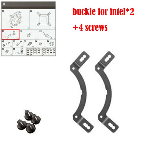 4pcs cpu mounting kit for - 2+4pcs,
