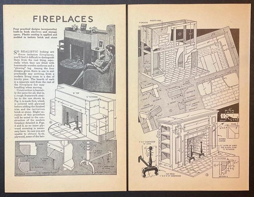 Indoor fake fireplace - fake, 4