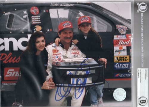 Dale earnhardt autographed - earnhardt,