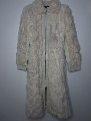 Bebe leather y2k rabbit fur - bebe,