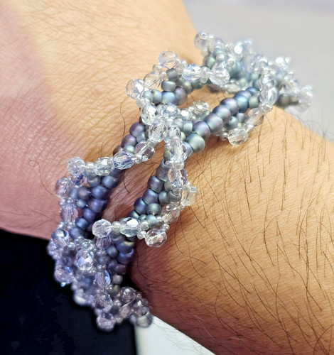 Glass beads stretch style - stretch,