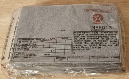 Vintage texaco credit - vintage, card
